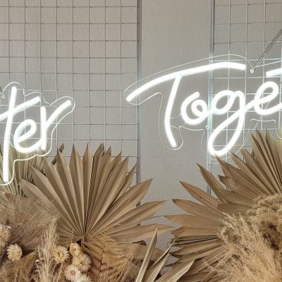 Hochzeitskathi - NeonSchild Better Together