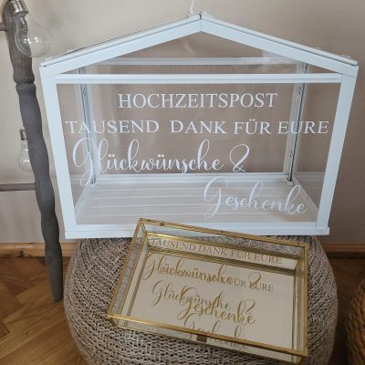 Hochzeitskathi - Geldgeschenkebox Hochzeit
