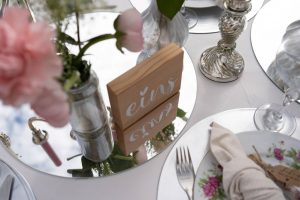 Hochzeitskathi - Burg Arnstein Tischdekoration